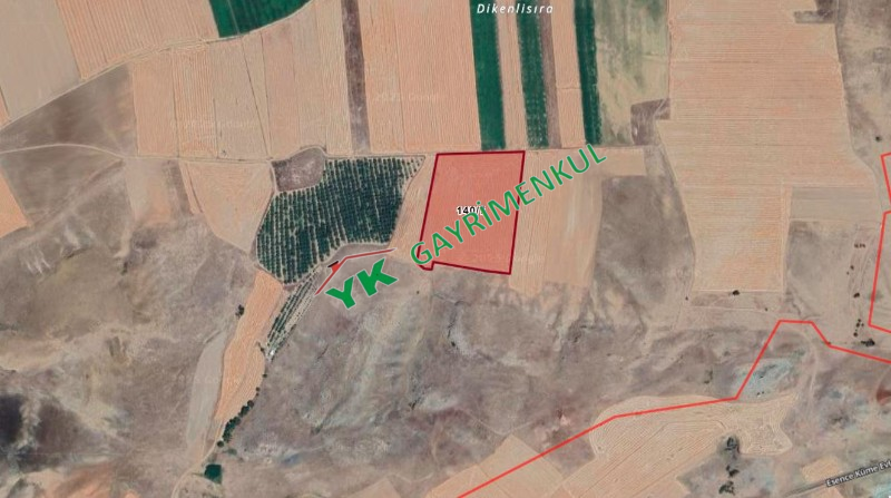 Eskişehir Alpu Aktepe de Satılık 49.675 m² Tarla